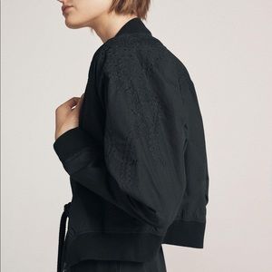 Rag and Bone Embroidered Bomber Jacket